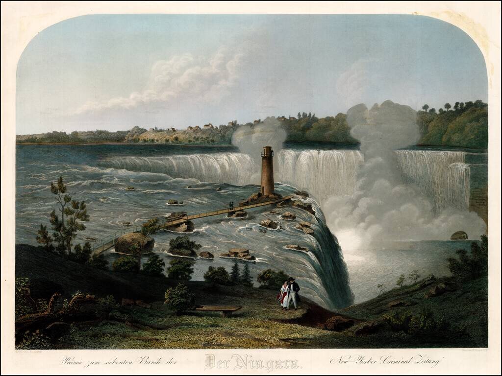 Der Niagara -- Prairie zum siebenten Bande der New-Yorker, Criminal-Zeitung