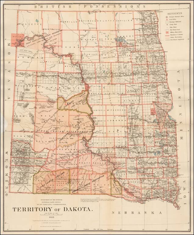 Dakota Territory . . . 1882