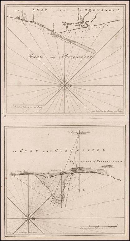 De Kust van Coromanel (2 maps)