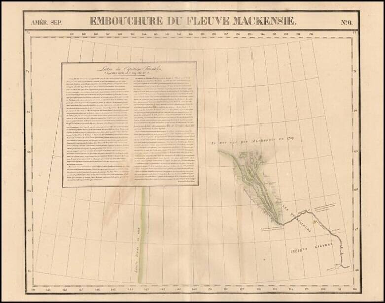 Amer. Sep. No. 6.  Embouchere Du Fleuve MacKensie