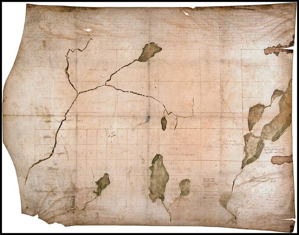 A Plan of a Tract of Land called Monadnock Number six, 1768, Measured according to an agreement with Thomas Packer, Esq. as Follows...