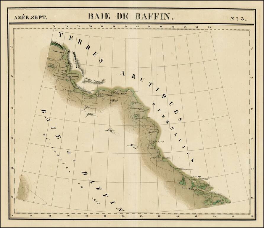 Amer. Sep. No. 3.  Baie Baffin