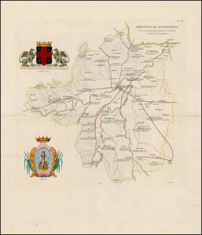 Provincia Di Alexandria Per cessione dell'imperatore Leopoldo I . . . 1703, 8 novembre