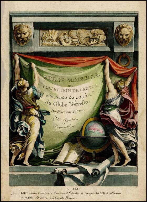 [Title Page] Atlas Moderne ou Collection de Cartes sur toutes les partier du Globe Terrestre . . .