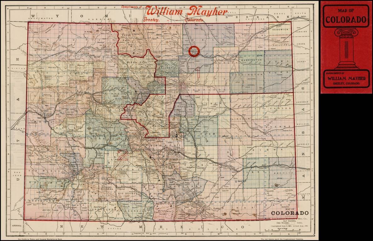 Map of Colorado (Pocket Map)