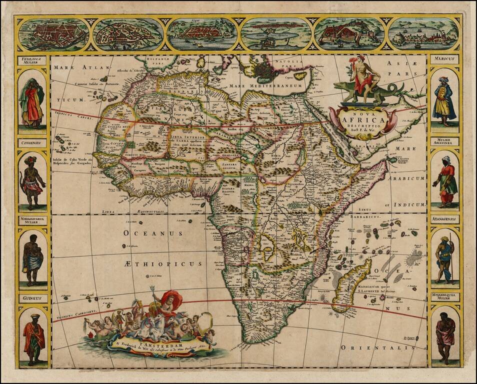 Nova Africa Descriptio . . . 1660