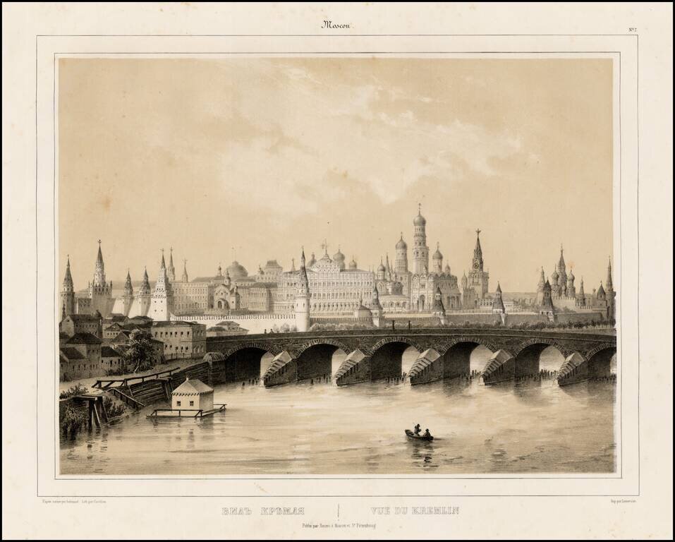 Moscou -- Vue Du Kremlin