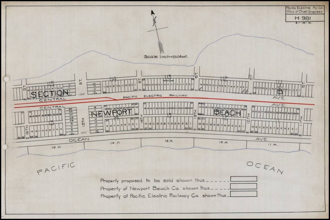 [Section of Newport Beach]