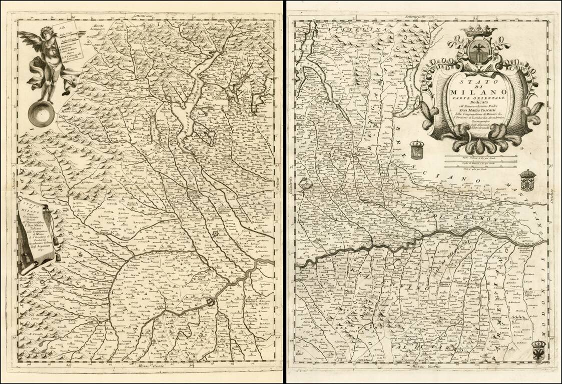 Stato Di Milano Parte Occidentale [and] Stato Di Milano Parte Orientale