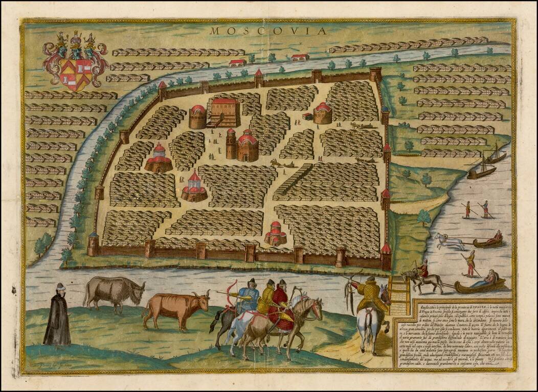 Moscovia - Questa Citta e la Principale de la Provincia di Russia . . .