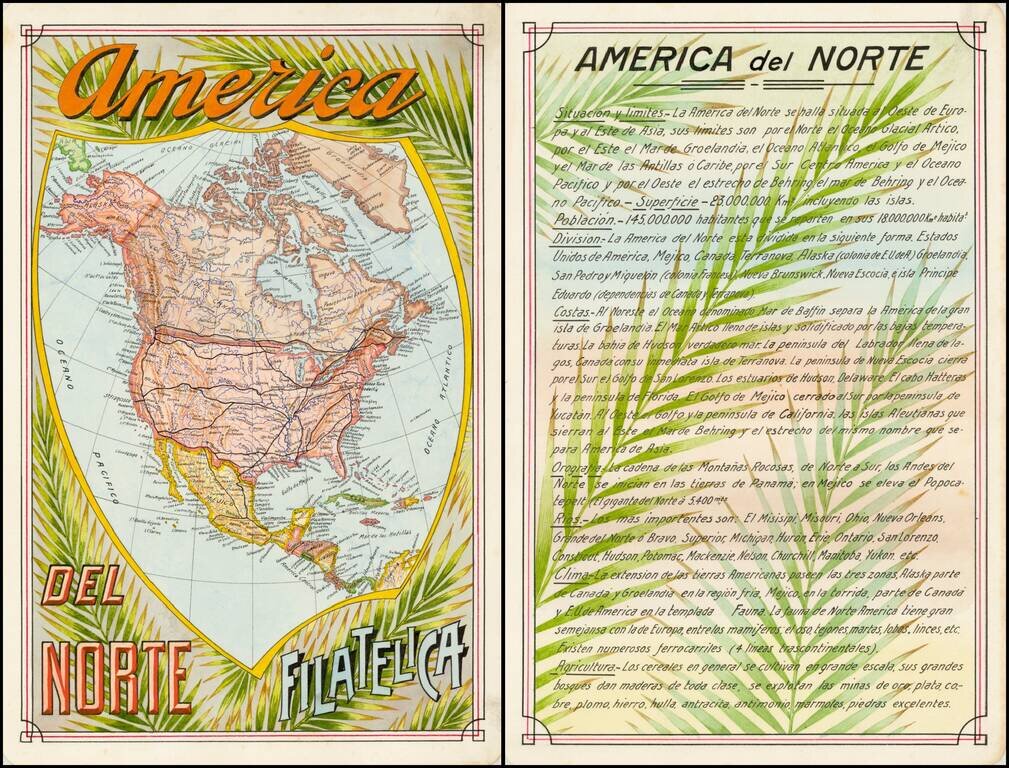 America Del Norte Filatelica