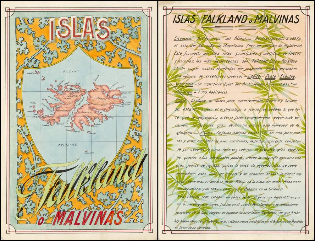 Islas Falklands o Mavinas