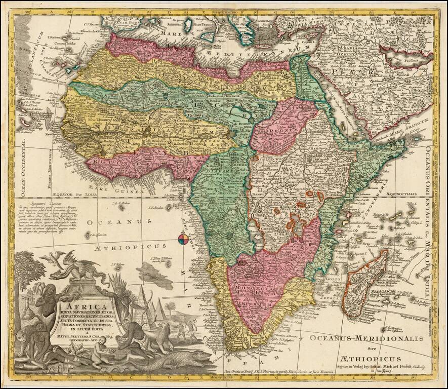 Africa Iuxta Navigationes et Observationes Recentissimas Aucta, Correcta et in Sua Regna et Status Divisa, In Lucem Edita . . .