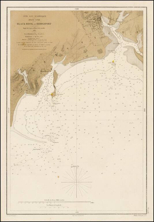 Black Rock et Bridgeport. . . . 1868