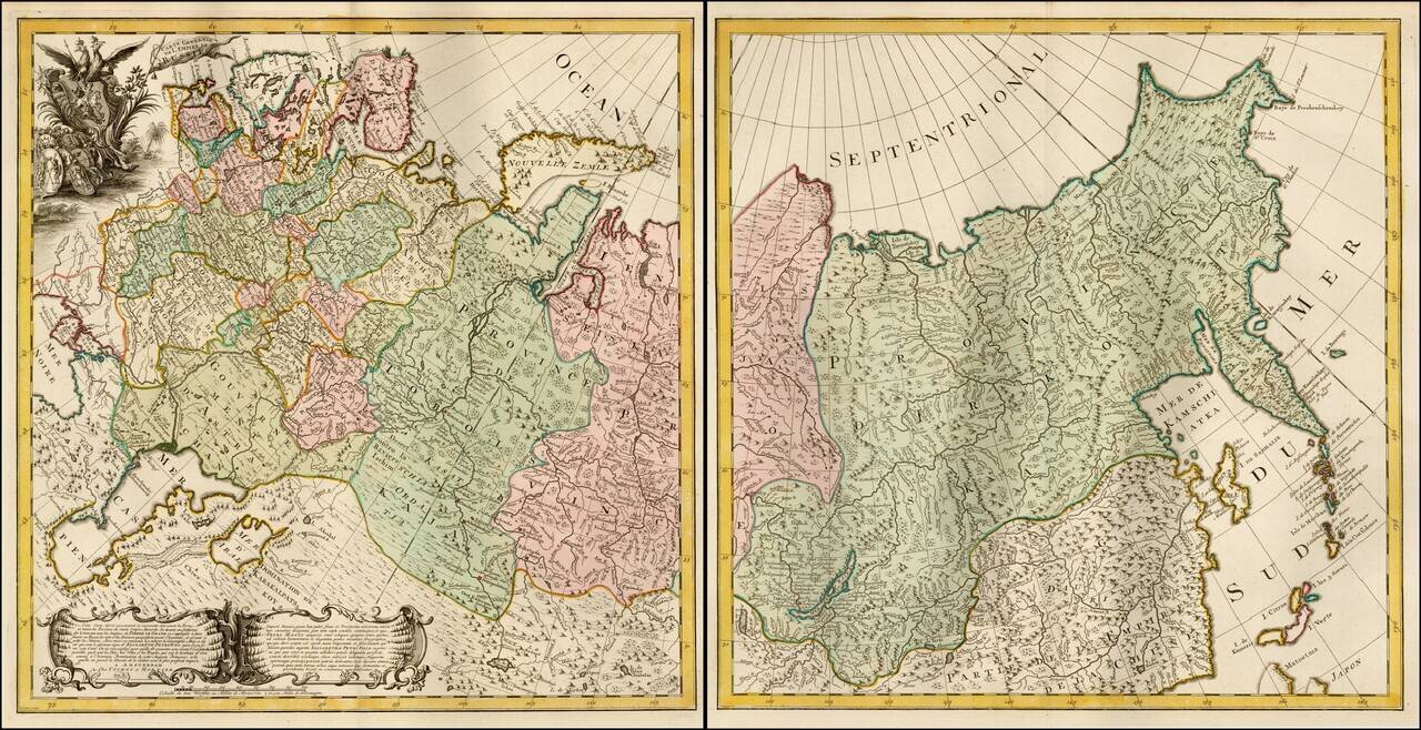 Carte Generale de L'Empire De Russie