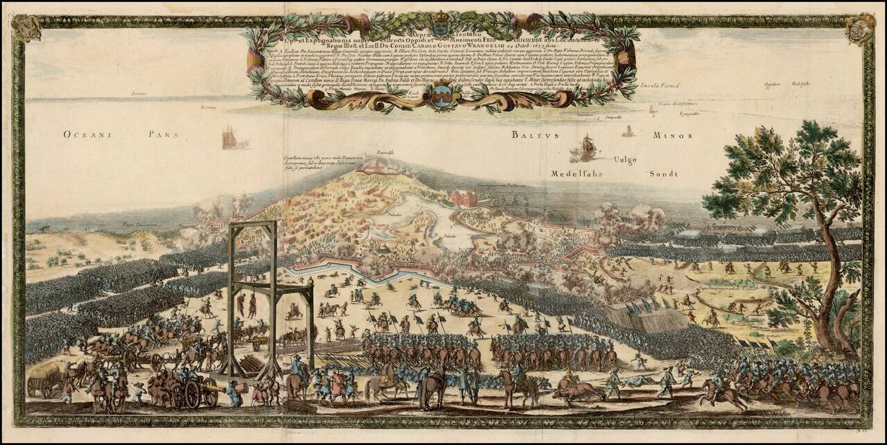 Repraesentatio Op et Expugnationis nuper exltructi Oppidi et Munimenti Fridericiudde abs Locumtenen te Regio Illust et Exell dn Comiti Carolo Gustavo Wrangelio