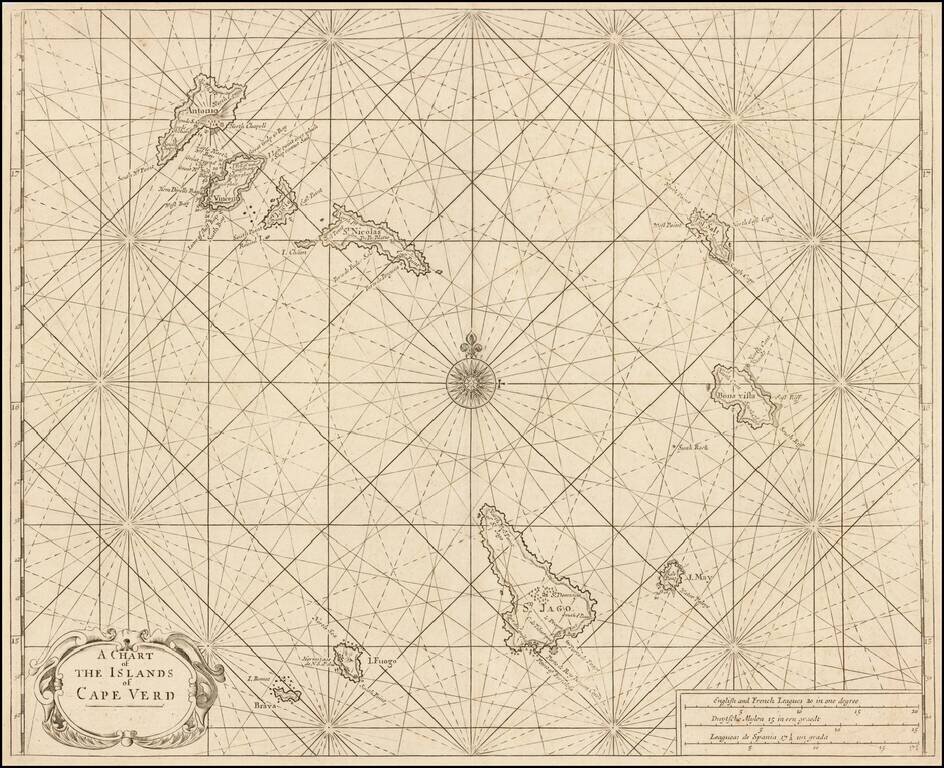 A Chart of the Islands of Cape Verd