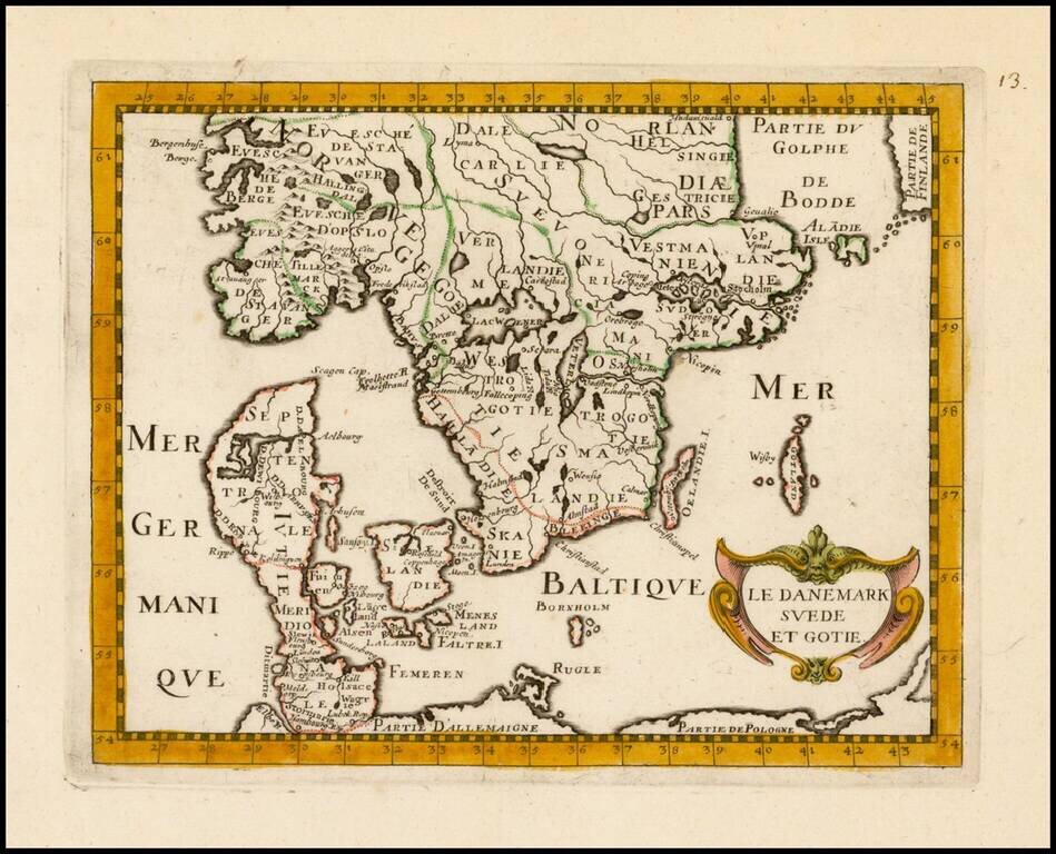 Le Danemark Suede et Gotie