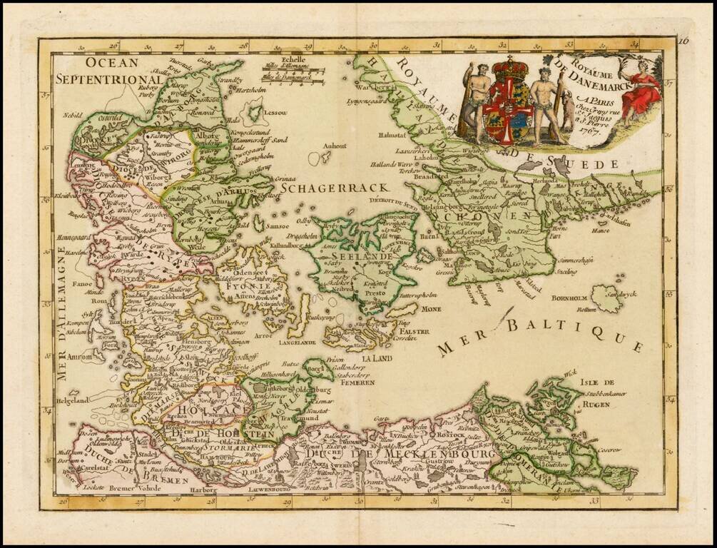 Royaume De Danemarck . . . 1767