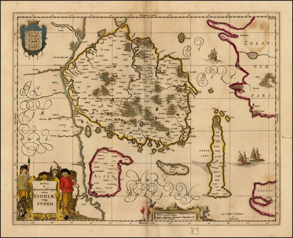 Nova et accurata descriptio totius Fionae vulgo Funen