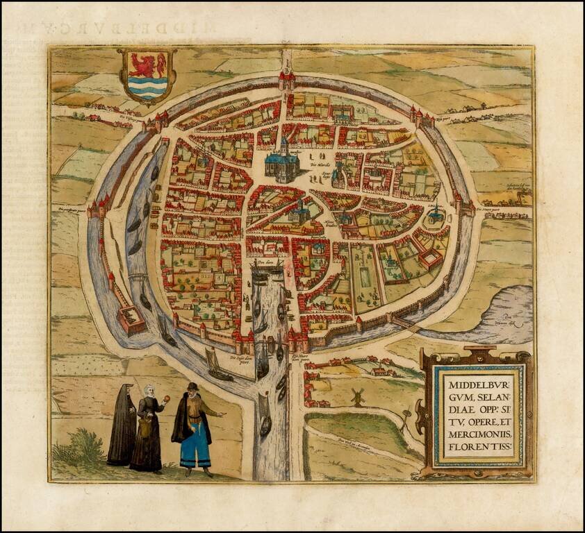 Middelburgum, Selandiae Opp: Situ, Opere, et Mercimoniis, Florentiss: