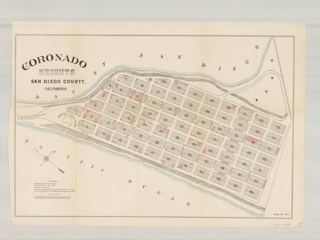 Coronado Heights. San Diego County, California.