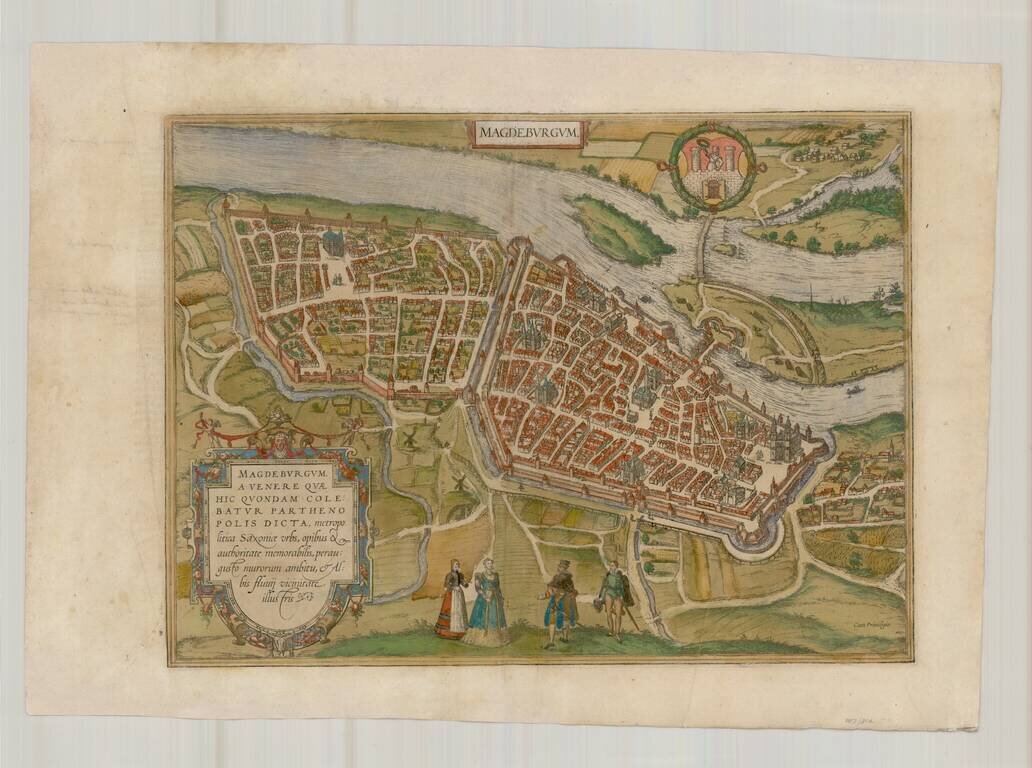 Magdeburgum . . .  Metropolitica Saxoniae Urbs