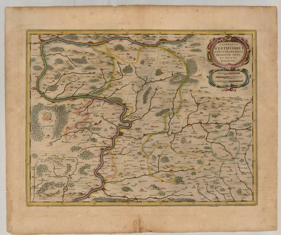 Comitatus Wertheimici finitimarumque regionum nova et exacta descriptio