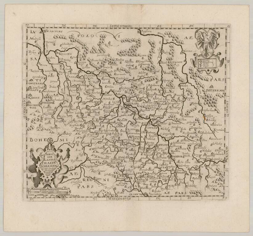 Abris Der Landschaeft Schlesien . . . 1620