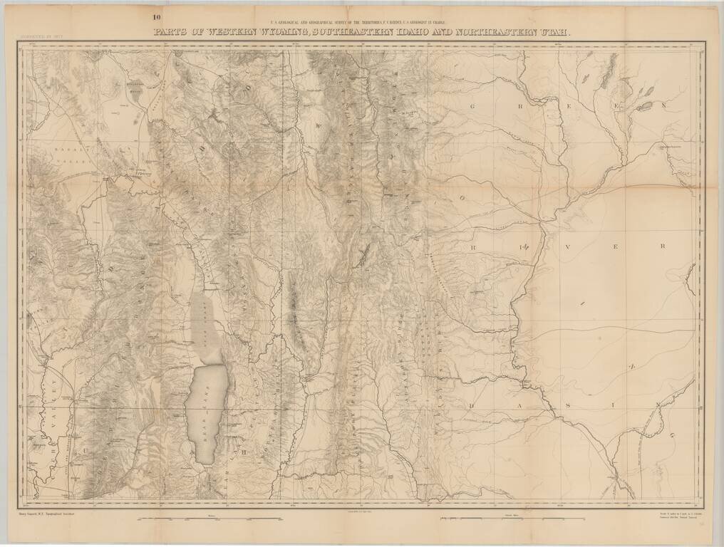 Parts of Western Wyoming, Southeastern Idaho and Northeastern Utah.
