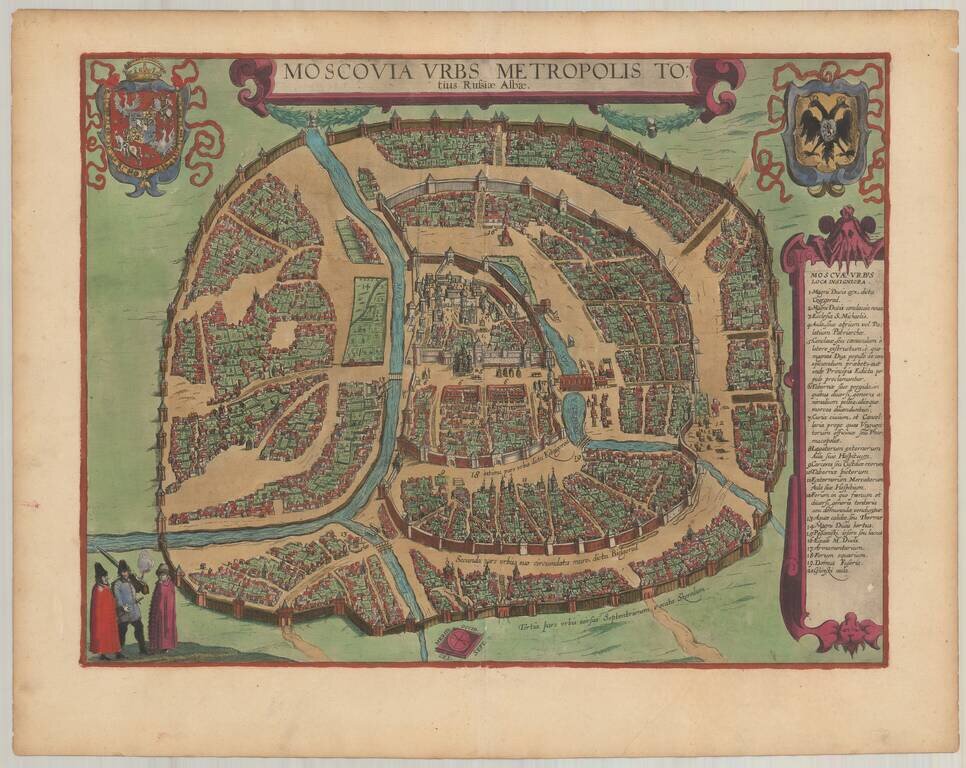 Moscovia Urbs Metropolis Totius Russia Albae
