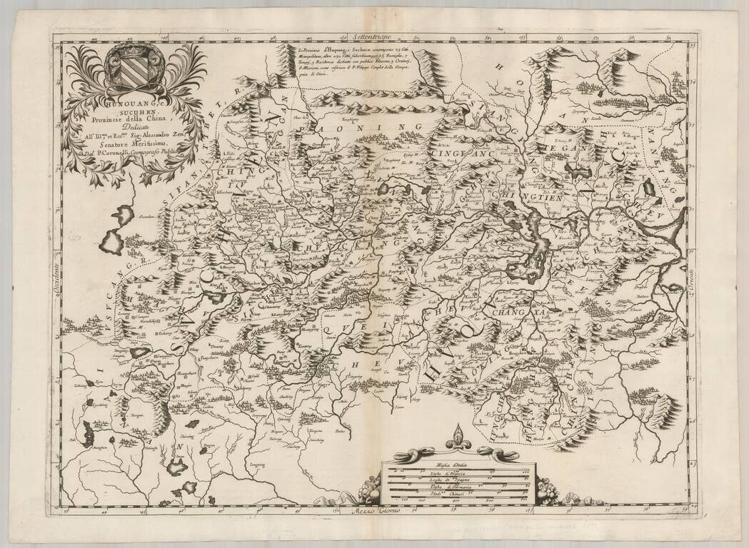 Hunouang, e Sucuhen, Provincie della China . . .