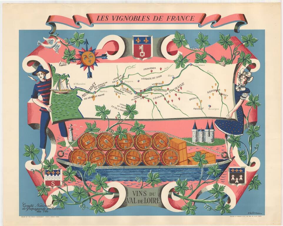 Les Vignobles De France -- Vins du Val de Loire  (The Vineyards of France -- Wines of the Loire Valley)