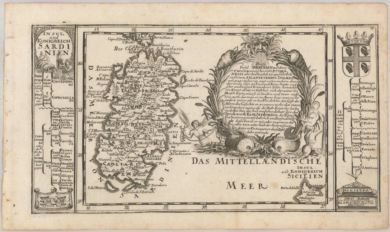 Insul und Konigreich Sardinien
