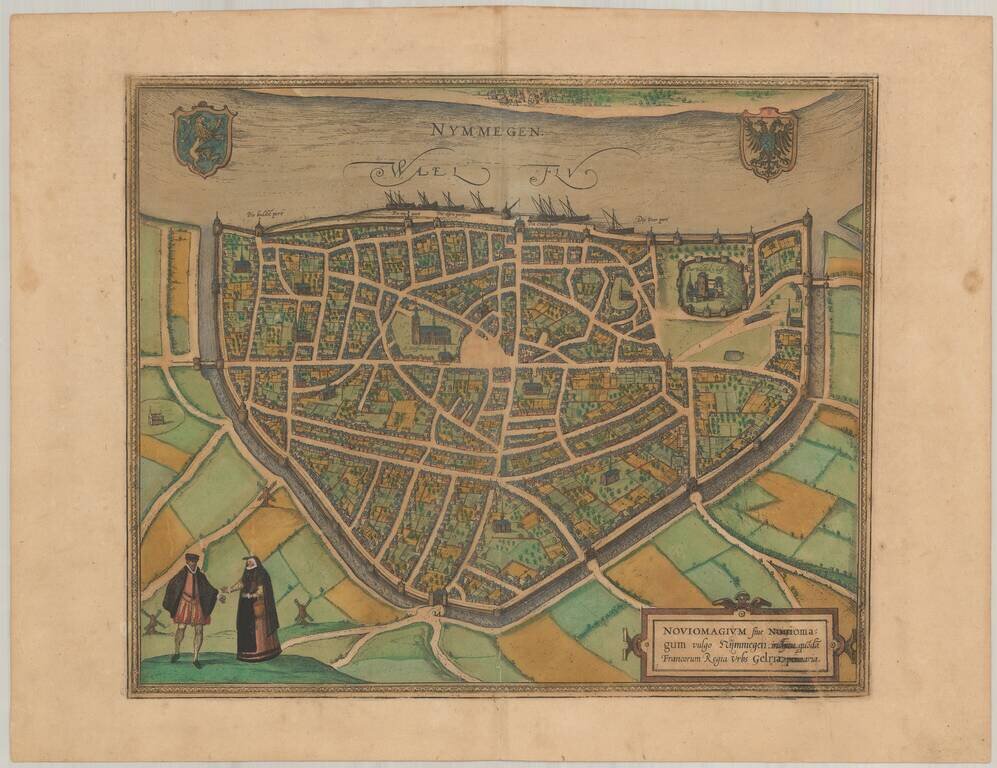 [Nymmegen] Novimagium sive Noviromagum vulgo Nijmmegen . . . .