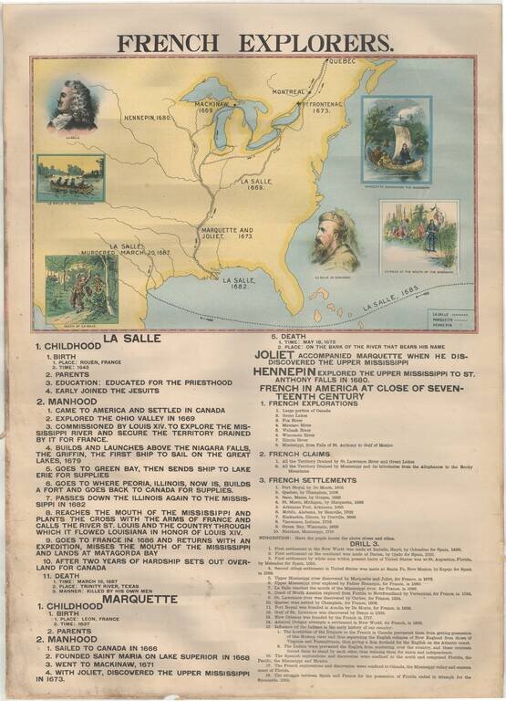 French Explorers / Organization and Development