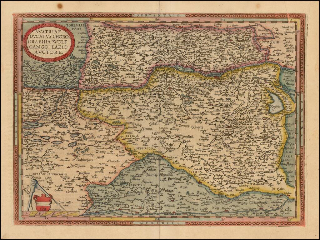 Austriae Ducatus Chorographia Wolfgango Lazio Auctore