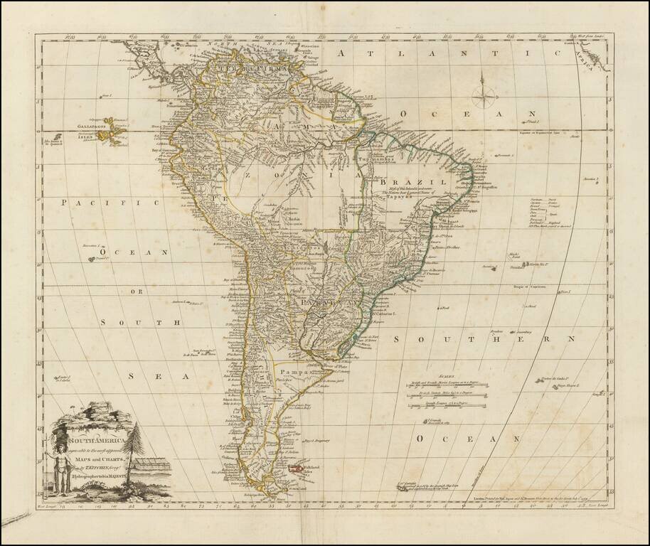 South America agreeable to the most approv'd Maps and Charts . . .