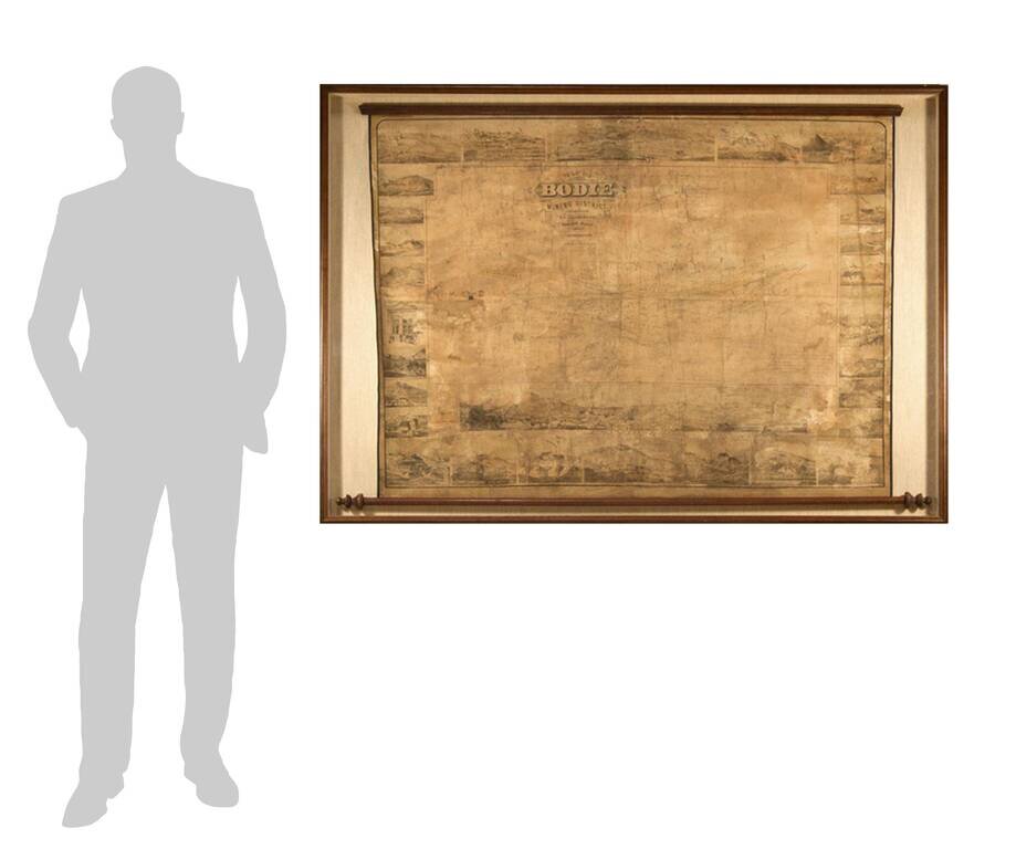 Map of Bodie Mining District Mono Co. California Surveyed and Compiled by C.L. Anderson, C.E. Illustrated and Published By Edward Eysen. 1880 Lith. M. Schmidt & Co. 411 Clay St. San Francisco For Sale By Payot, Upham & Co., Stationers, San Francisco, Cal.