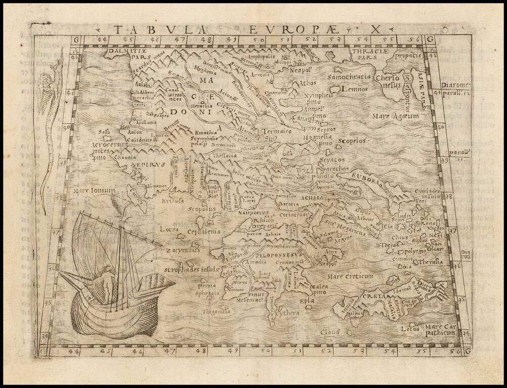 Tabula Europae X [Greece]