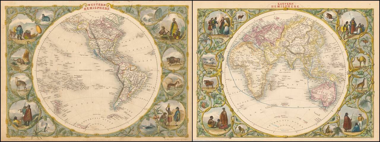 Western Hemisphere [and] Eastern Hemisphere