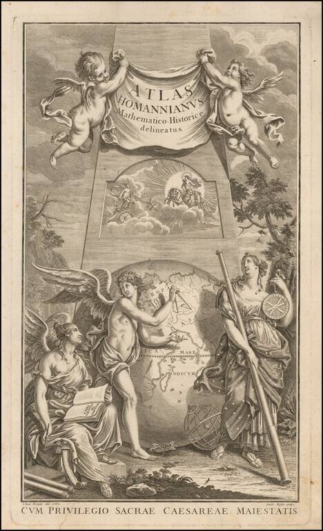 [Title Page] Atlas Homannianus Mathematico-Historice delineatus . . . 1762