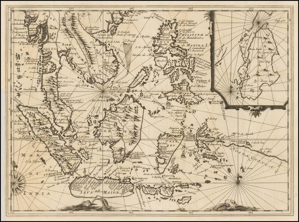 [Untitled Map of Southeast Asia & The Philippines]