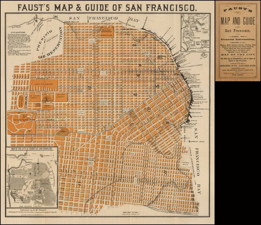 Faust's Map & Guide to San Francisco.