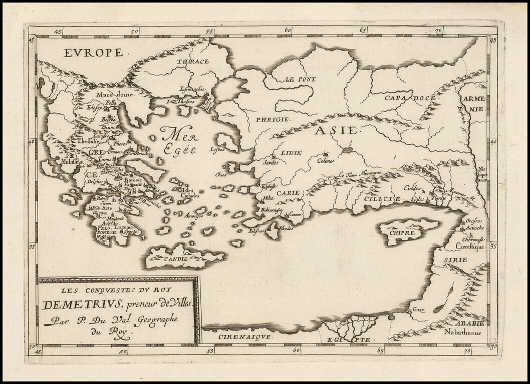 Les Conquestes du Roy Demetrius, preneur de Villes