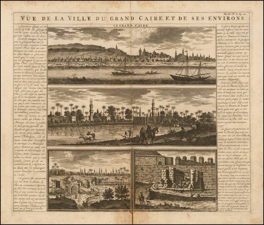Vue de la Ville du Grand Caire, et de ses Environs