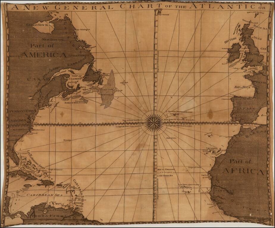A New General Chart of the Atlantic Or