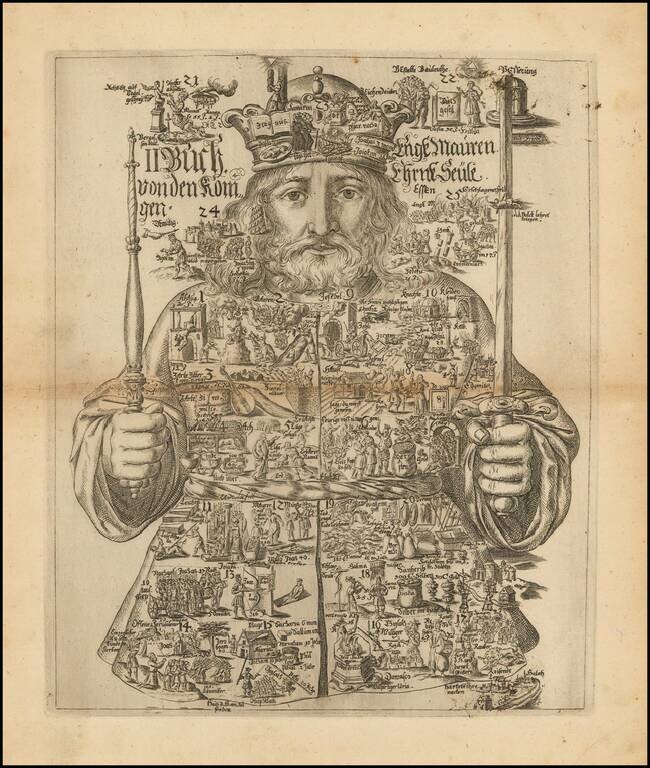 Buch von den Konigen. . . [Allegorical Biblical Egnraving]