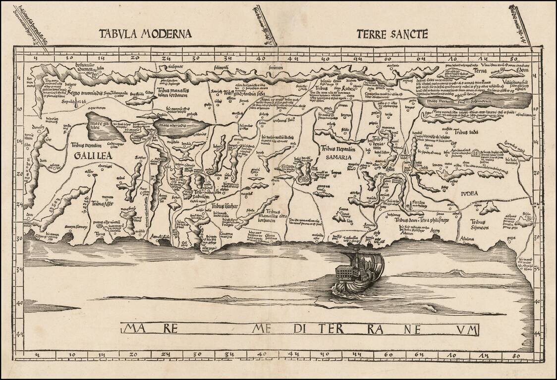 Tabula Moderna Terre Sancte