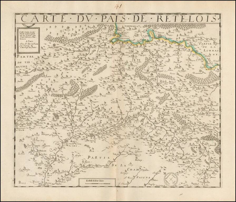 Carte Du Pais De Retelois